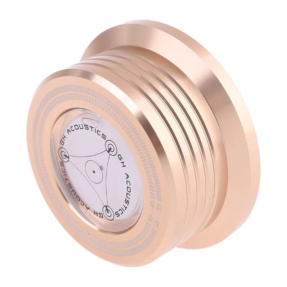 Универсальный 50 Гц LP виниловых дисковый проигрыватель стабилизатор Алюминий Вес