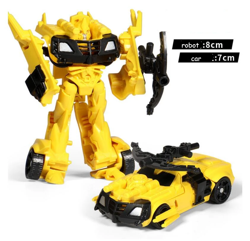 

MIni robot Transformation Cars Classic Robot Car Toys Action Figures Plastic Deformation car robot Gifts For Children