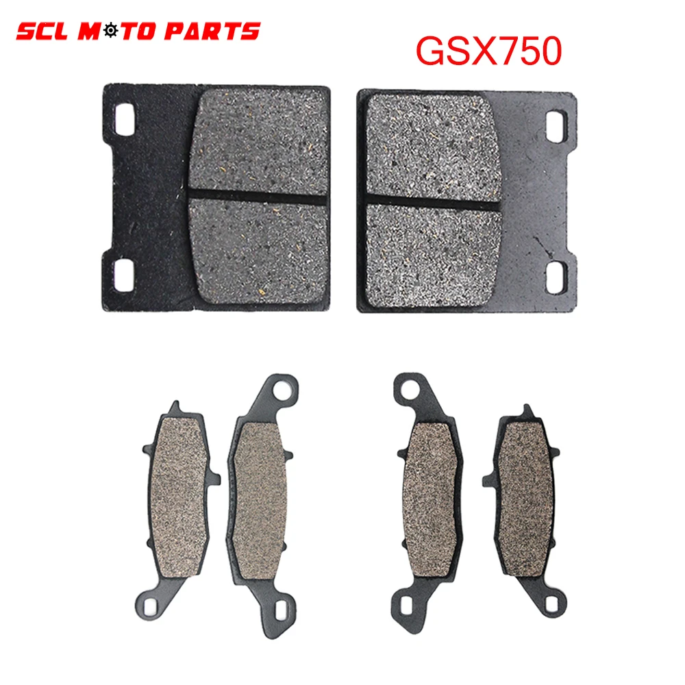 ALconstar-Racing Motorcycle Brake Pads Set Front Disc and Rear For Suzuki GSX750 1989-2006 Semi-Metal | Автомобили и мотоциклы