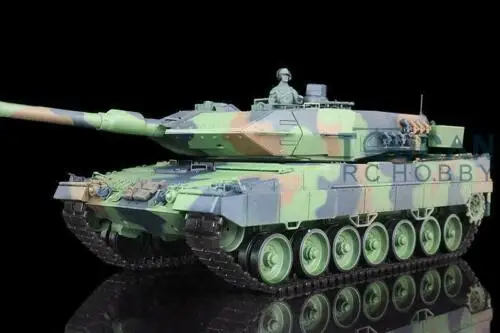 

1/16 2.4Ghz Heng Long 3889 TK6.0S Plastic Leopard2A6 RC Tank Model