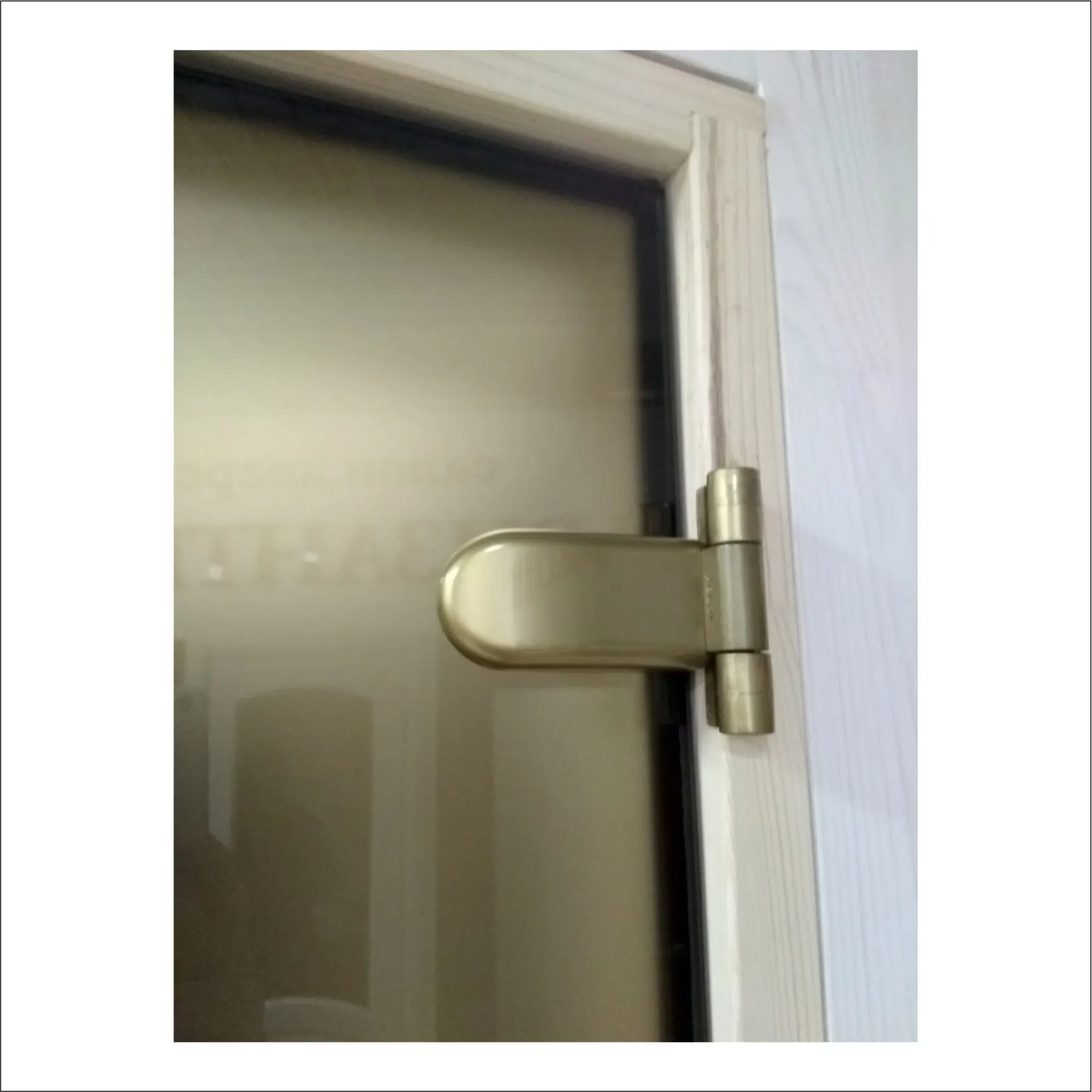 Glass door to the bath and sauna. Bronze Matt. Handle 600 mm | Обустройство дома