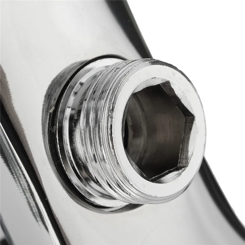 

Zinc alloy Basin Faucets Chrome Wall Mounted Hot Cold Water Dual Spout Mixer Tap Faucet Bath Shower Basin