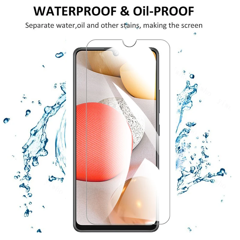Закаленное стекло 6 в 1 для Samsung Galaxy A42 5G стеклянная пленка объектива камеры