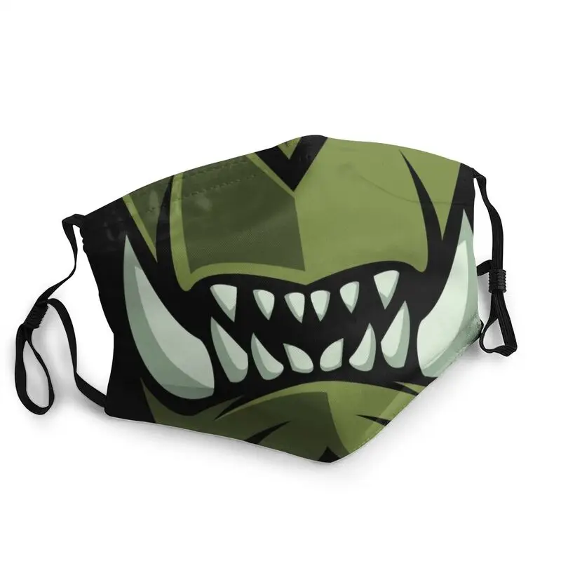 

Они маска для лица для взрослых и мужчин, Пылезащитная маска от смога, страшного монстра, демона, защитный чехол, респиратор, моющаяся маска ...