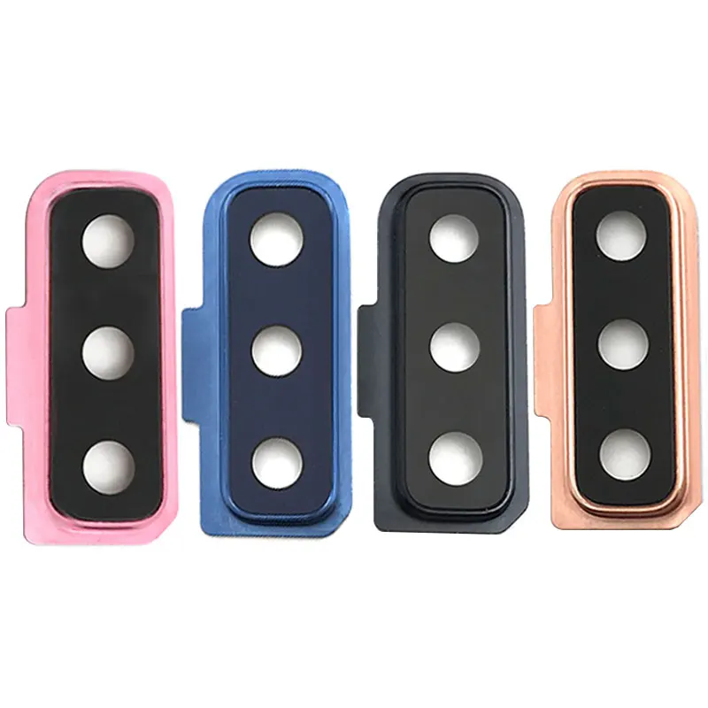 Новый корпус задняя камера стеклянный объектив с крышкой Рамка держатель для