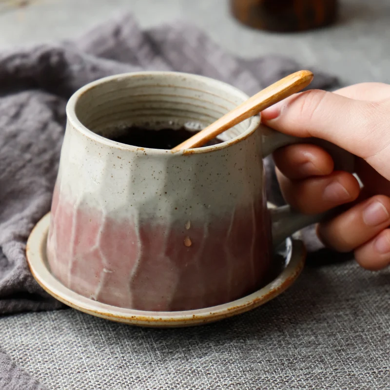 

Japanese Porcelain Tea Coffee Cup Set Luxury Small Bone China Tea Cup and Saucer Vintage Xicara De Cafe Cup and Saucer QAB50BD