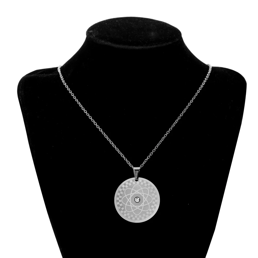 Новое поступление! Энергии Круглый Кулон Цепочки и ожерелья с магнитной Германий