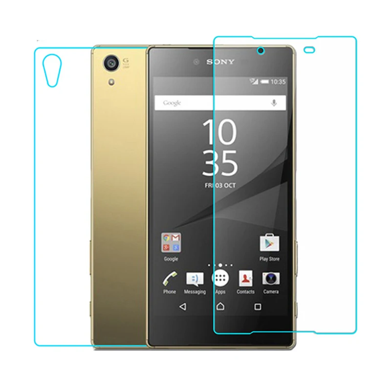Передняя + задняя / защитная пленка из закаленного стекла для Sony Xperia Z1 Z3 Z5 M4 Compact mini