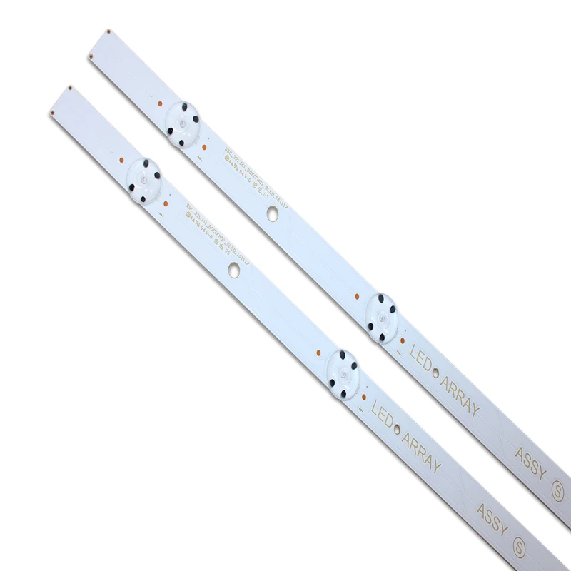 Новинка светодиодная лента для подсветки 2 шт./компл. 5LED 615 мм LG 32lj610V REf289