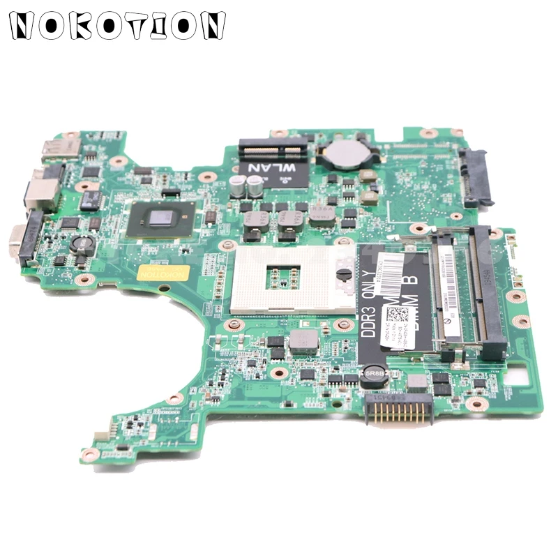 NOKOTION CN-0F4G6H F4G6H 0F4G6H основная плата для Dell Inspiron 1564 Материнская плата ноутбука DAUM3BMB6E0 HM55 UMA DDR3 Бесплатный процессор