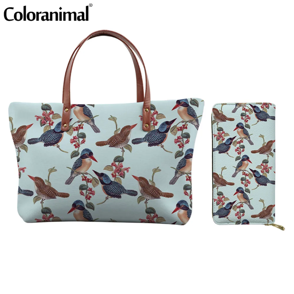 Брендовые Дизайнерские Большие женские сумки Coloranimal красивые через плечо с