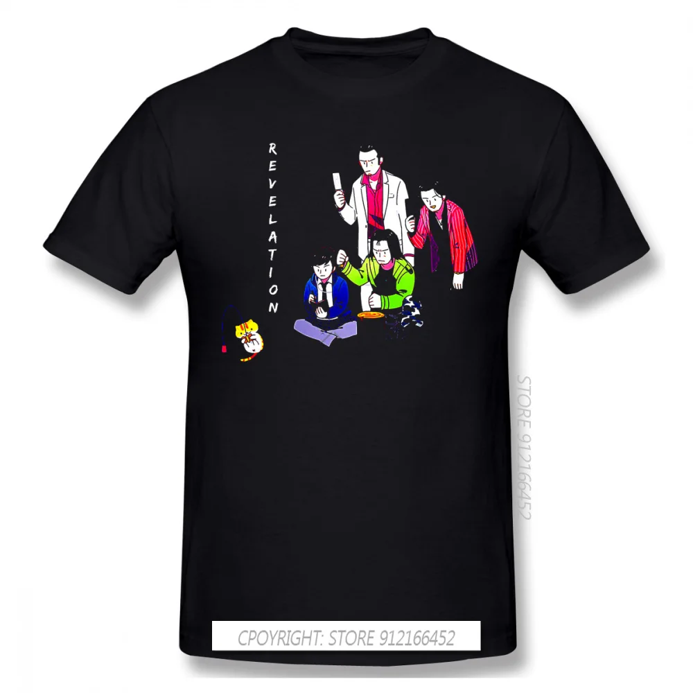 

Revelation Print 100% Cotton Funny T Shirts Yakuza Kiwami Kazuma Kiryu Majima Yumi Game Men Fashion Streetwear