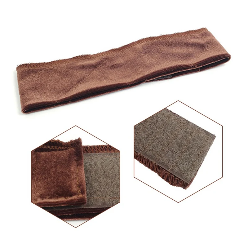 Гибкий бархатный шарф для парика Удобная повязка на голову Регулируемая