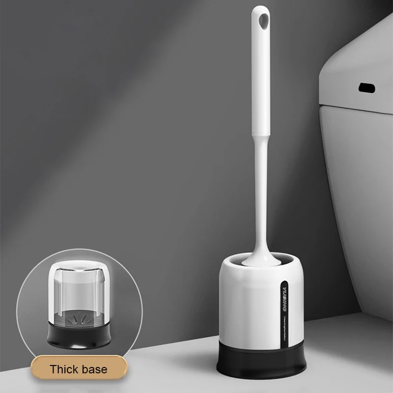 ONEUP термопластичная резиновая щетка для унитаза с длинной ручкой и мягкой