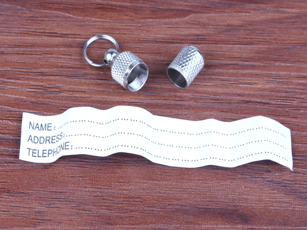 Домашнее животное Анти потерянный ошейник идентификационные метки подвеска