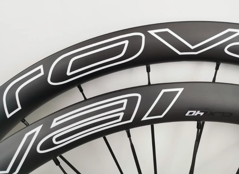

2020 High quality carbon wheels disc UD matte OEM CLX 50 CLX64 logo 700C carbon wheelset tubeless-ready rim height 38-50-60-88mm
