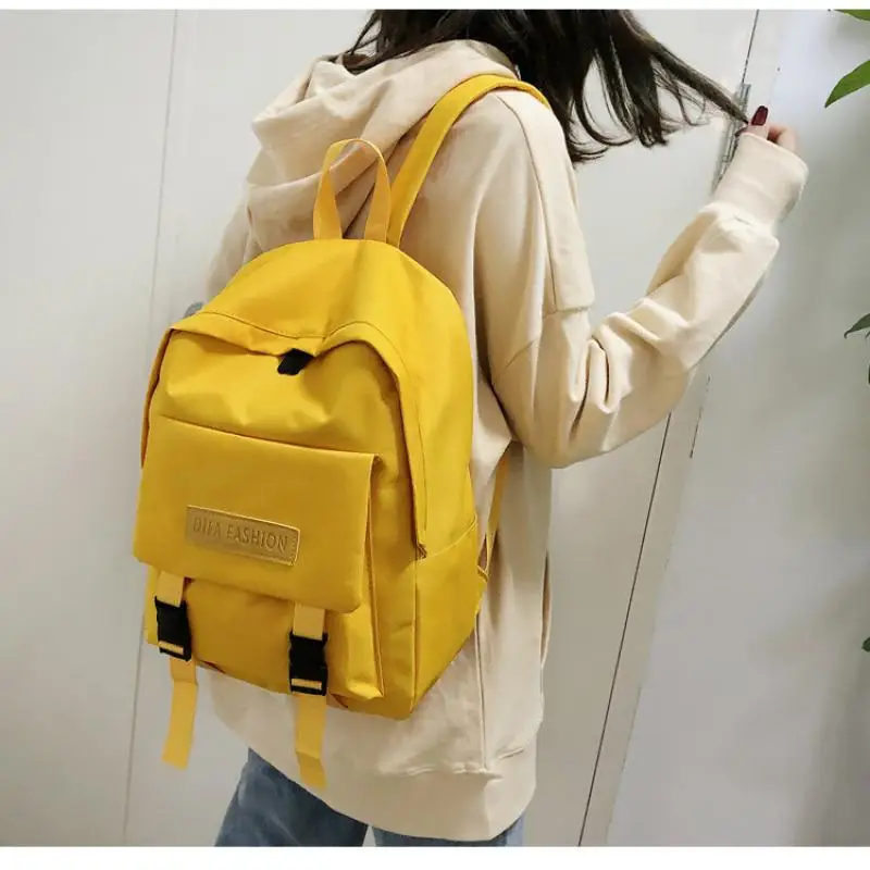 

Нейлоновый рюкзак для девочек-подростков, школьный ранец для студентов, высококачественные женские дорожные рюкзаки для ноутбука и коллед...