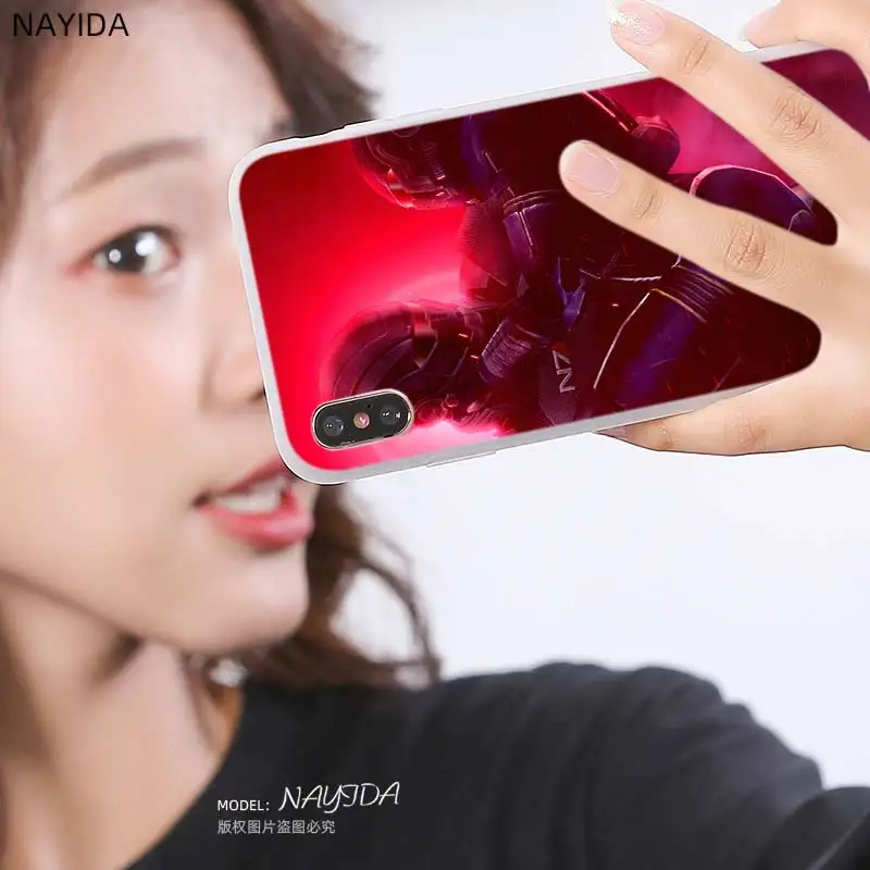 Мягкий силиконовый чехол для Samsung S21 S22 S20 S11 S10 S9 S8 Plus lite fe 11e 10e N7 Mass Effect | Мобильные