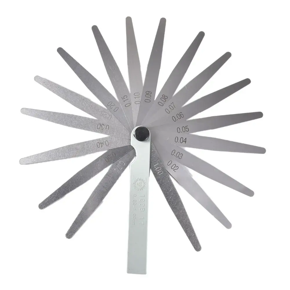 20 Blades 0.05-1.00MM Metric Feeler Gauge For Clearance Measurements Measure Tool Valve Use | Инструменты
