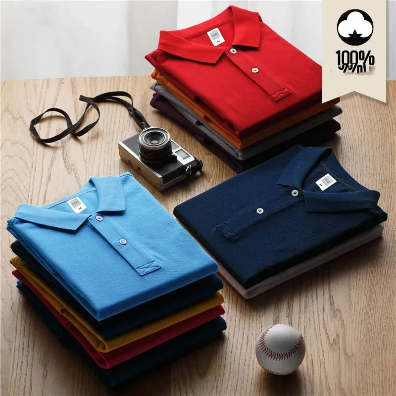 

Summer New Men's And Women's Cotton Polo Shirts, Short-Sleeved Overalls, Casual Slim-Fit Lapel t-Shirts, Customizable LOGO