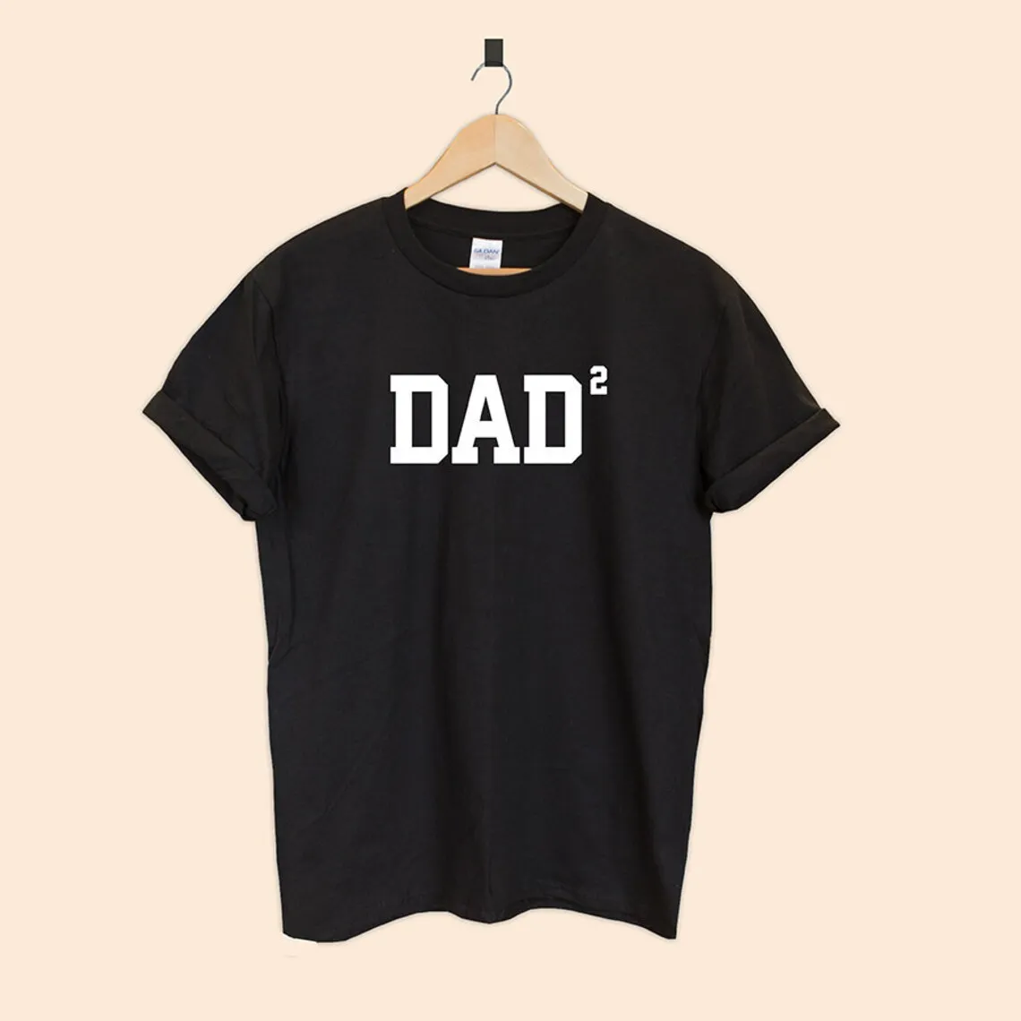 

Sugarbaby DAD 2 Funny Graphic T shirt Summer Fashion Cotton t shirt Dad Squared Tee Father's Day Gift Drop Ship
