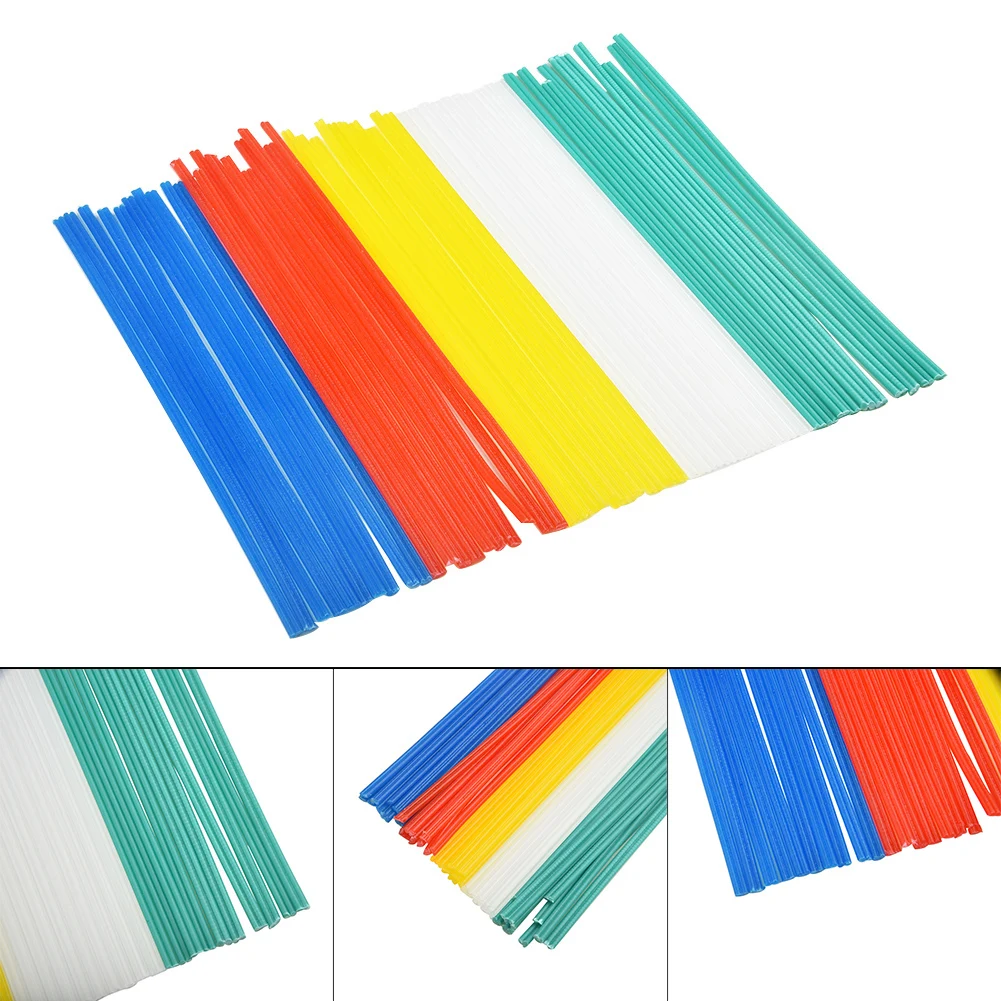 

100pcs Plastic Welding Rods 200mm Welder Sticks PP Electrodes For Plastic Welder Machine