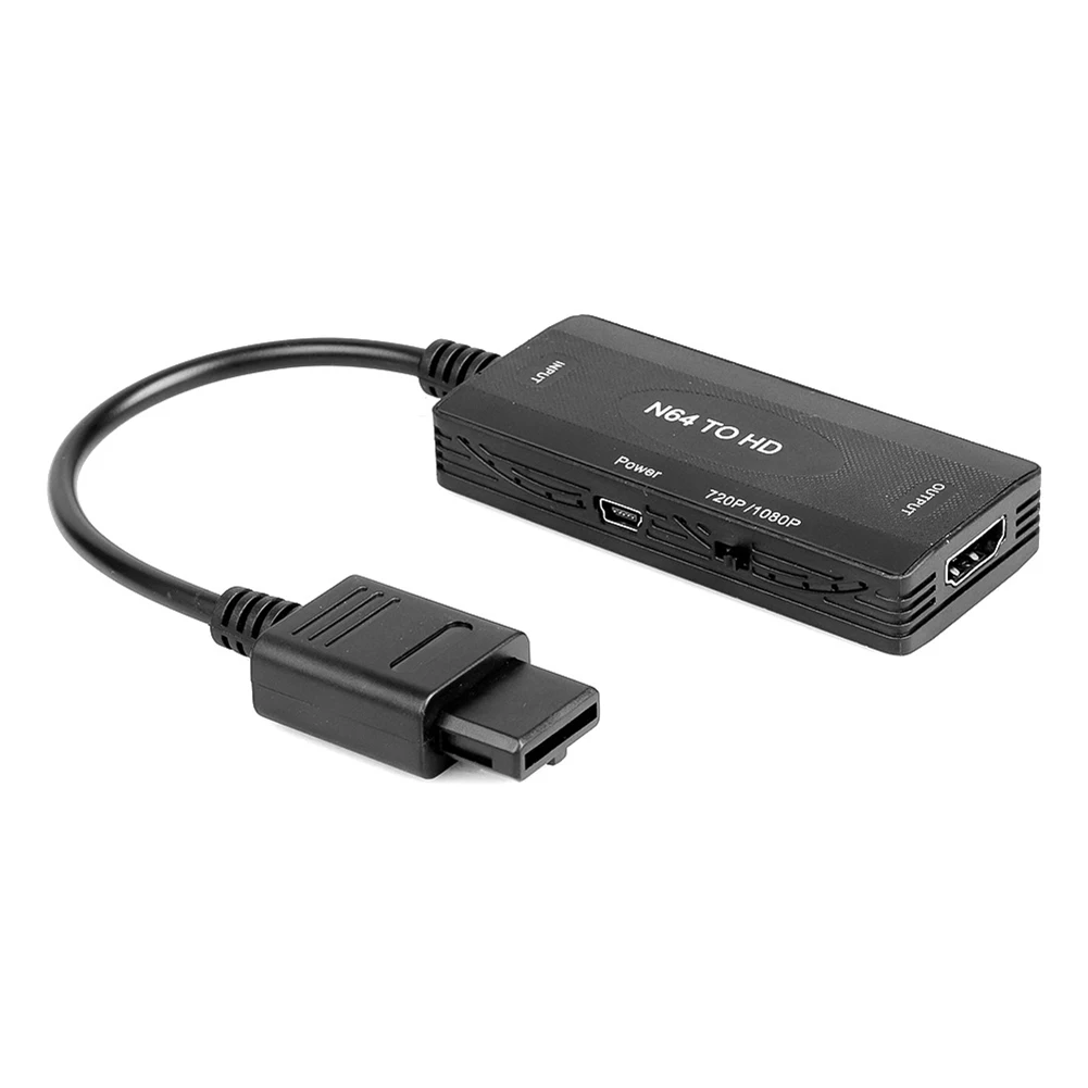 

Совместимый с HDMI конвертер адаптер для игровой консоли N64 NGC game cube HD кабель для Nintendo 64