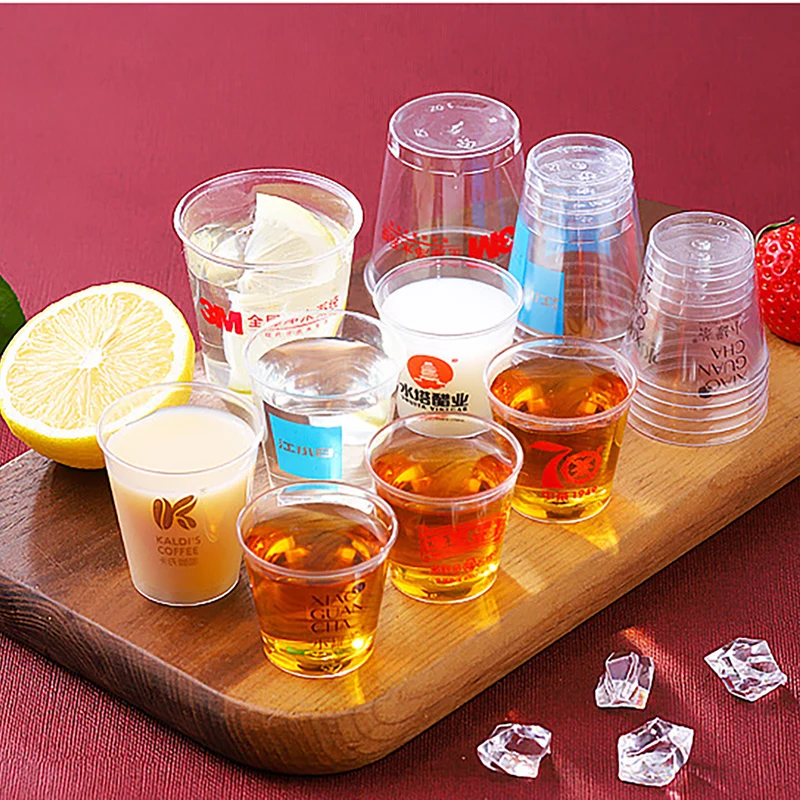 

5pcs/lot Plastic 50ml Mini Cups for Simulation Water Dispenser Toy 5CM Replacement for Kids Child Small A Bite Try Drinking Cup