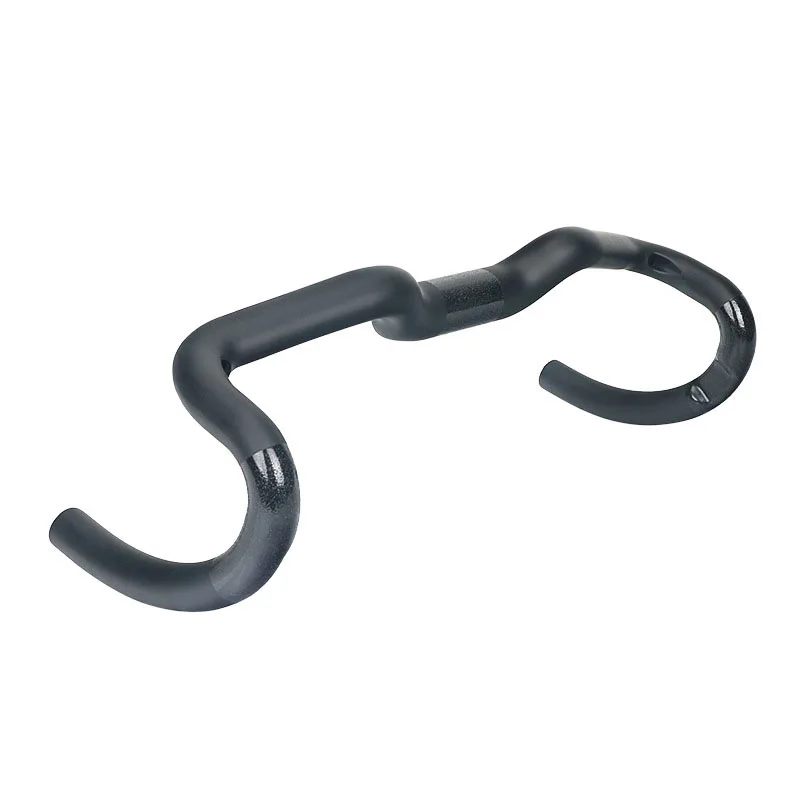 

TOSEEK углеродное волокно для велосипеда, Руль дорожный мотоцикл Руль Бент бар 31,8*380/400/420/440 мм матовый черный