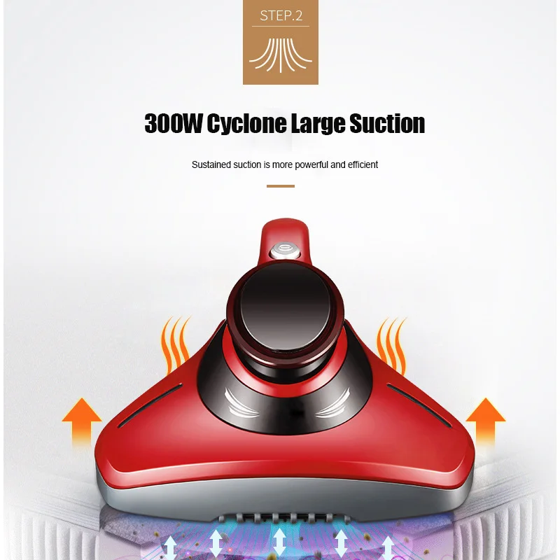 

Newly Powerful Anti-mite Anti-dust Vacuum Cleaner Anti Allergy UV Light for Eliminating Dust Mites MK