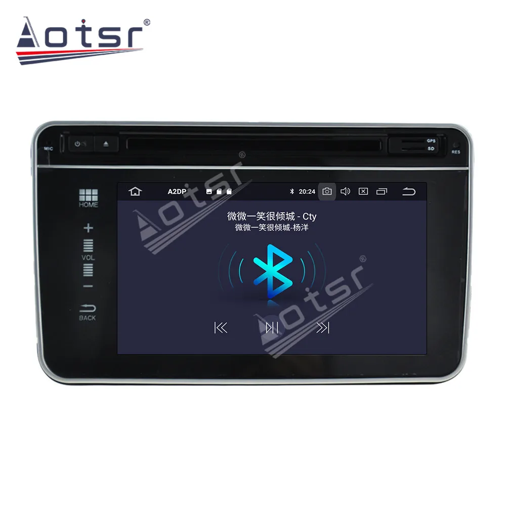 Автомобильный плеер PX5/PX6 мультимедийный на Android 10 с GPS для VW Golf Polo Tiguan Passat b7 b6 leon Skoda