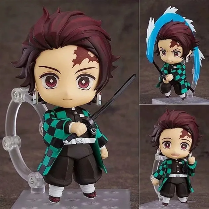 Высота каблука 10 см демон убийца Аниме рис Kawaii Nezuko Tanjirou Zenitsu фигурка игрушки Q.ver