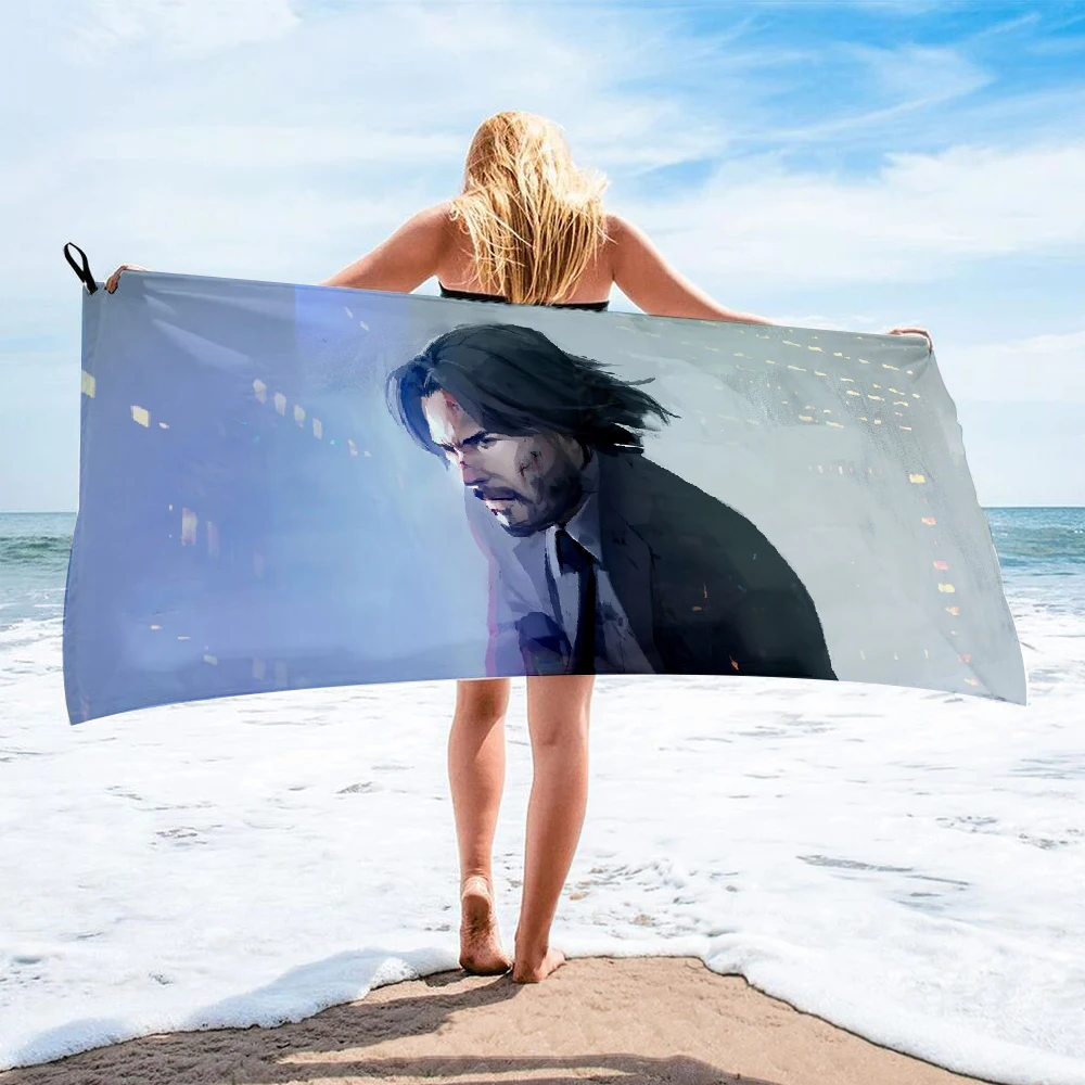 Полотенце для ванны из микрофибры с принтом | Спорт и развлечения