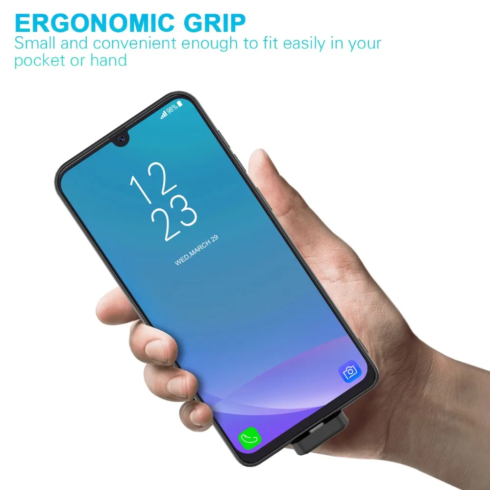 7000 мАч для samsung Galaxy A50 батарея чехол 2 в 1 магнитный мягкий ТПУ чехол+ 7000 мАч зарядное устройство чехол для samsung A50 чехол