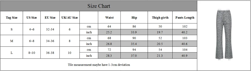 

Wjustforu Winter Leopard Print Vintage Straight Pants Woman Casual High Waist Pants Streetwear 90s Harajuku Trousers 2020