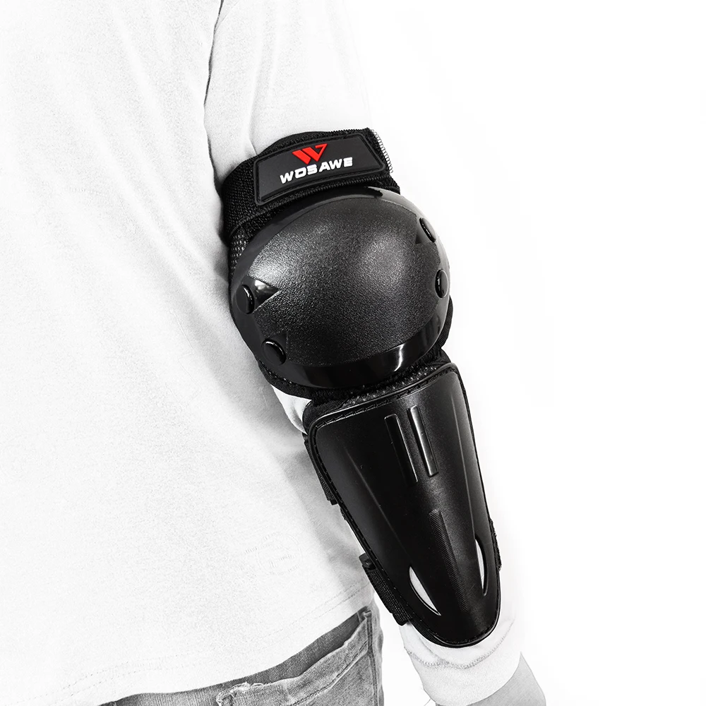 WOSAWE жесткий корпус Велоспорт Налокотники и наколенники охранники набор Сноуборд
