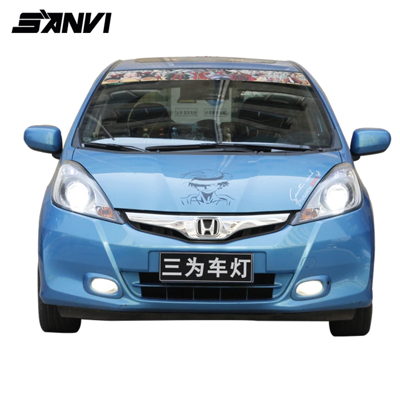 Фары SANVI для Honda Jazz подходят объектива проектора Q5 фары в стиле BMW ангельские