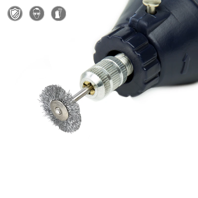 XCAN 142pcs Rotary Tool Accessories for Dremel Grinder Sandpaper Sanding Bands Grinding Head Wire Brush Disc Twist Drill Bit | Инструменты