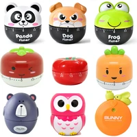 cartoon animal shaped kitchen timer home kitchen alarm clock countdown cute machinery electronic timer for cooking baking frying