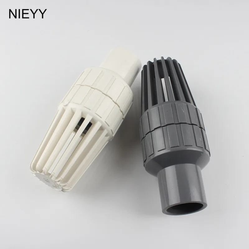 40/50 мм ПВХ обратный водяной клапан водяного фильтра насос Выход воды Поршневой