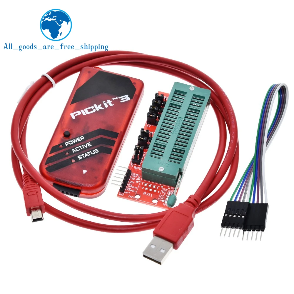 Программатор TZT PICKIT3 PIC KIT3 PICKIT 3 программирование в автономном режиме
