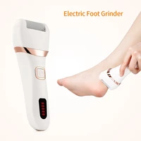 electric callus remover usb rechargeable feet grinding roller foot file heel dead skin peeling pedicure tool foot care 3 heads