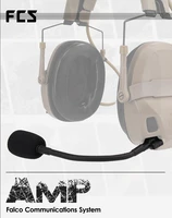 replacement of microphone with fma amp tactical noise reduction headset