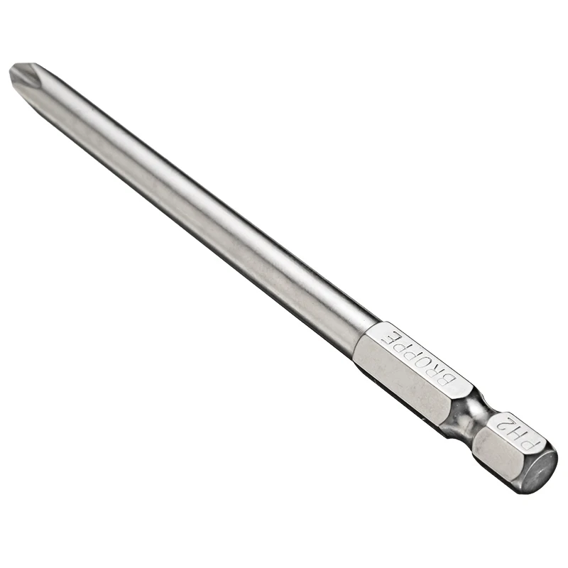 1 шт. PH2 магнитная отвертка сверло 100 мм длинное расстояние электрическая Phillips для