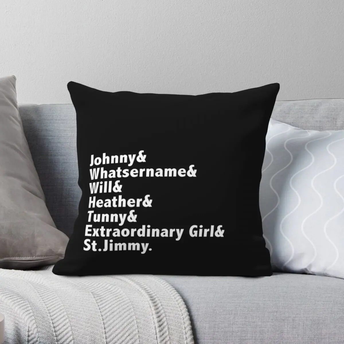 

American Idiot Square Pillowcase Polyester Linen Velvet Printed Zip Decor Throw Pillow Case Home Cushion Cover