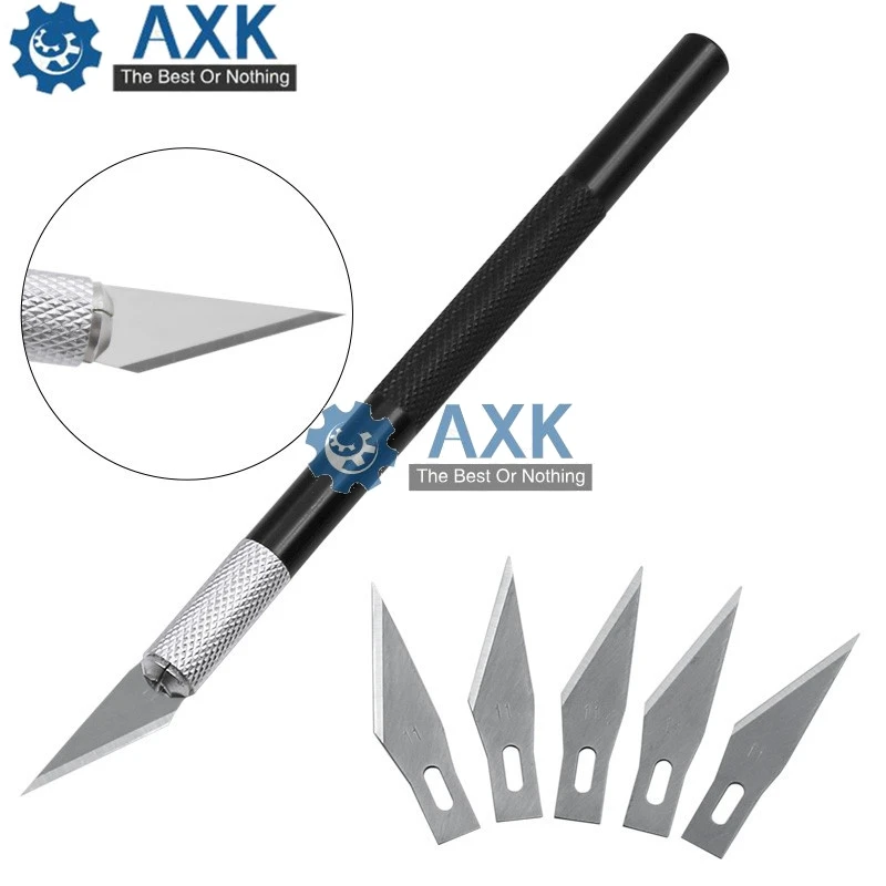 6 шт./компл. точность ремесла ремонт телефона pcb мульти DIY хобби Ножи металлическая