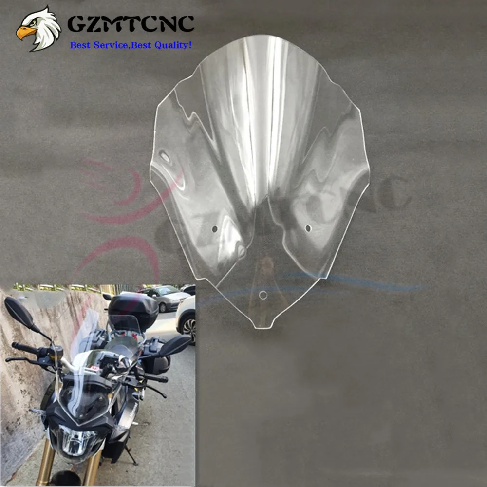 Motorbike Touring 15-19 F800 R Windscreen Windshield Wind Screen Deflectors Protector for BMW F800R F 800R 2015 2016 2017 - 2019 |
