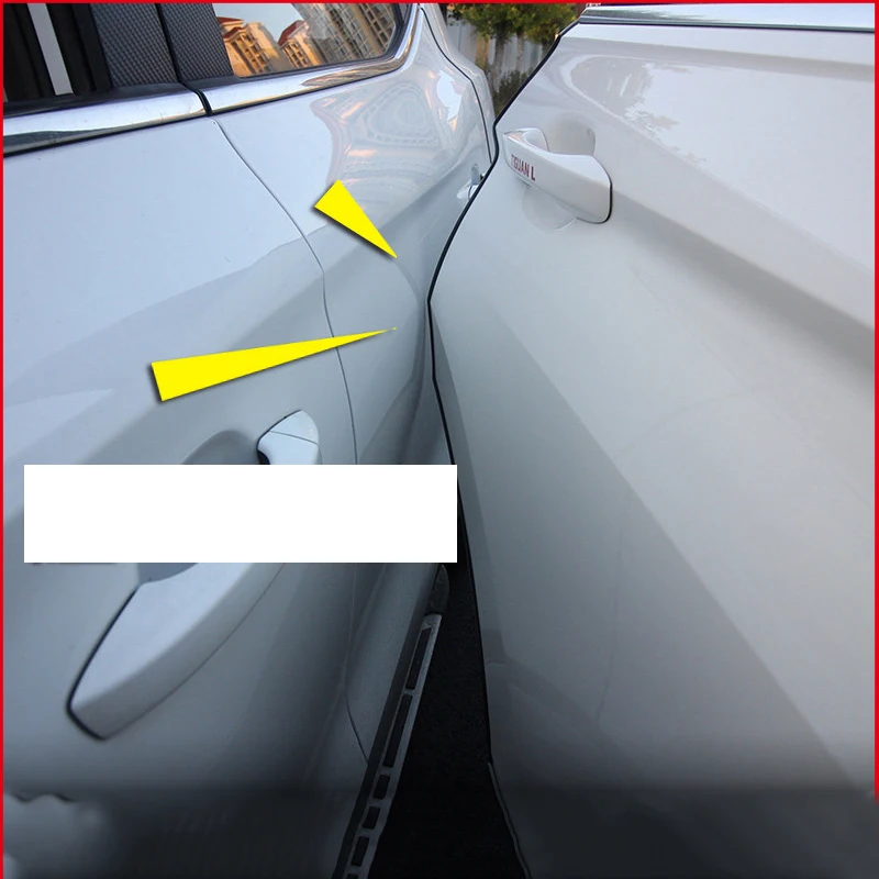 Прочные противоударные полосы lsrtw2017 для края автомобильной двери volkswagen t roc 2017 2018