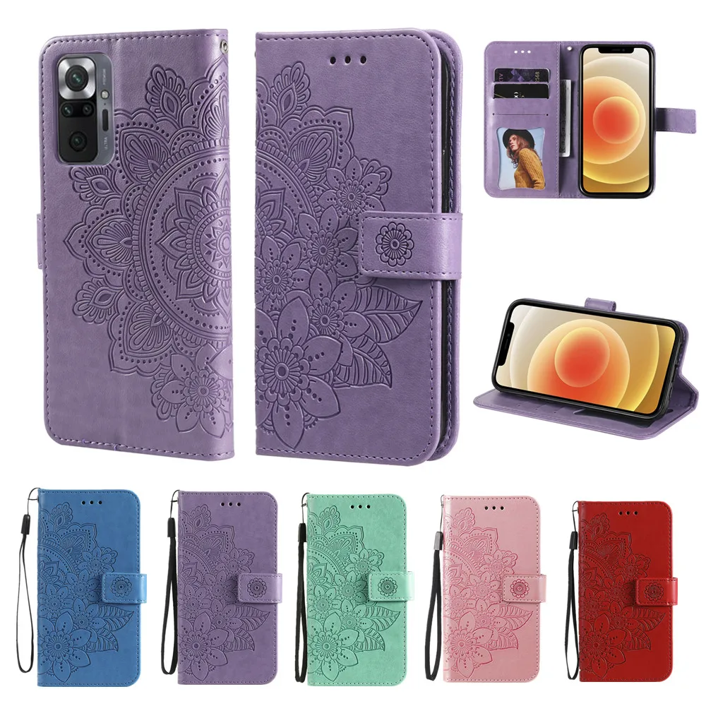 

Leather Protection Flip Wallet Case for Xiaomi Redmi 9A 8 9C K30S K40 Note 9S 9T 10S 10 Pro Max Card Slot Shockproof Phone Cover