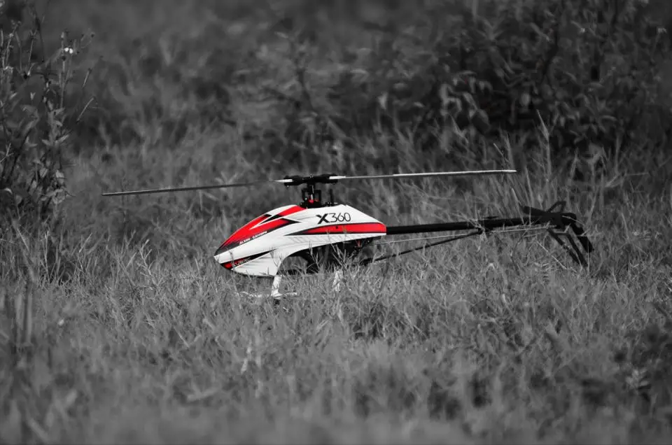 ALZRC-X360 Быстрый FBL комплект рама RC вертолет самолет для GAUI X3